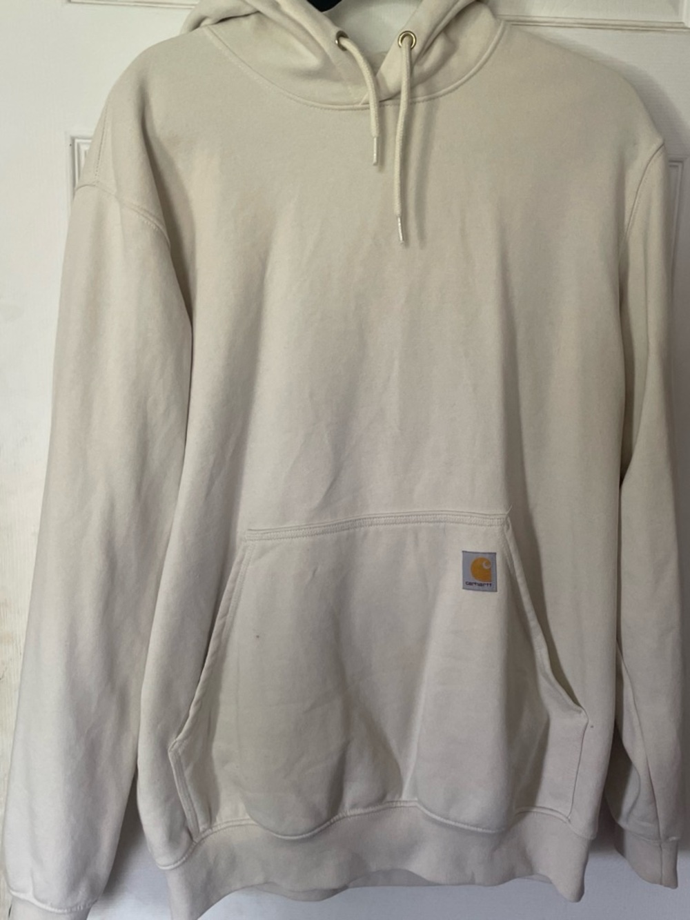 Carhartt Women's Hooded Sweatshirt in Cream